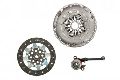 Kit ambreiaj cu rulment hidraulic (250mm) potrivit NISSAN QASHQAI I, X-TRAIL II; RENAULT KOLEOS I 2.0D 02.07