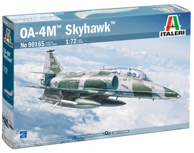Model de asamblat Italeri Militar: Avioane – Avion de atac ușor american McDonnell Douglas OA-4M Skyhawk