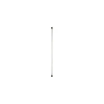 Complete Ovaline snap-on column - inaltime 3.2 m - aluminiu finish