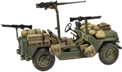 Model de asamblare TAMIYA Militar: Mașini - U.S. M151A2 FORD MUTT (TAM35123)
