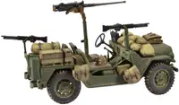 Model de asamblare TAMIYA Militar: Mașini - U.S. M151A2 FORD MUTT (TAM35123)