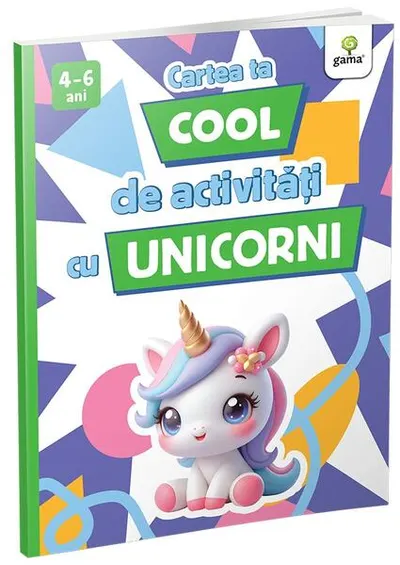 Cartea ta cool de activități cu unicorni - Paperback brosat
