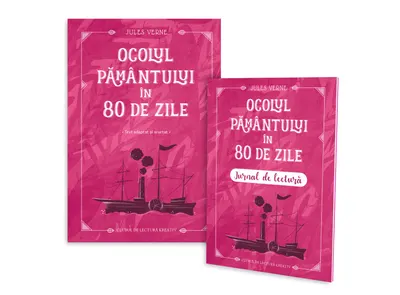 Ocolul pamantului in 80 de zile cu jurnal de lectura