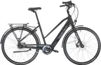 Bicicletă electrică pentru femei SPRINT - E-City Como Plus, 28", 480 mm, gri