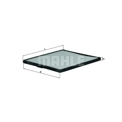Filtru, aer habitaclu KNECHT LA 624