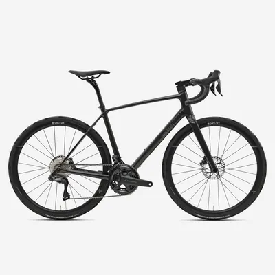 Bicicletă șosea Endurance, Shimano Ultegra Di2, EDR CF ULTRA Carbon brut