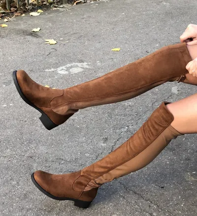 Cizme Camilia Camel