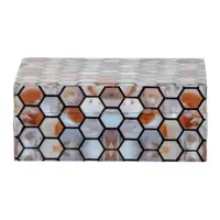 Cutie de depozitare din polirășină decorativă 13x10x5 cm Domino – Bloomingville