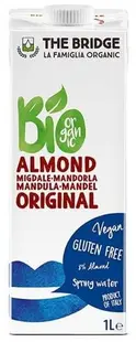 Băutură organică de migdale, 8%, 1 l, The Bridge