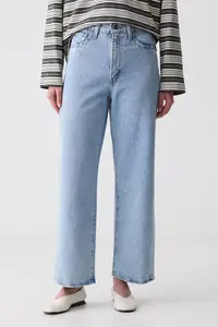 Levi's blugi straight pentru femei HIGH WAISTED STRAIGHT