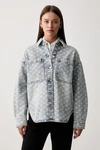 Armani Exchange cămașă de damă din denim