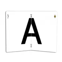 Placa Insemn -a- 400x300 Mm Aluminiu Pliabila Vertical Hico