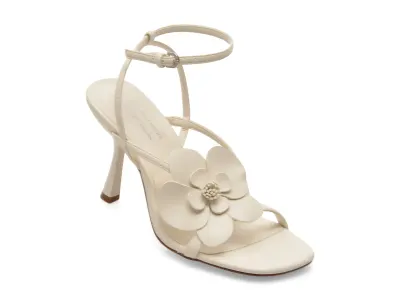 Sandale elegante CALL IT SPRING albe, KALYAA 102, din piele ecologica