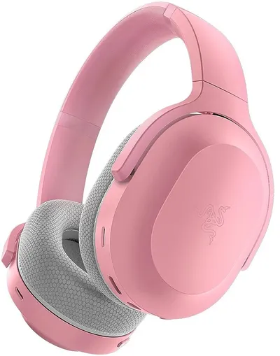 Căști wireless cu microfon Razer - Barracuda, Quartz