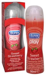 Lubrifiant, Durex, Play, căpșuni, 50 ml