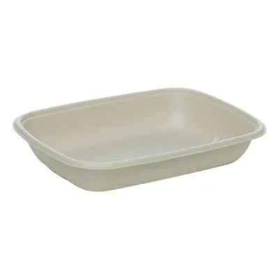 Caserole Biodegradabile, Compostabile Natur, 23x16 cm, 750 ml 50 buc