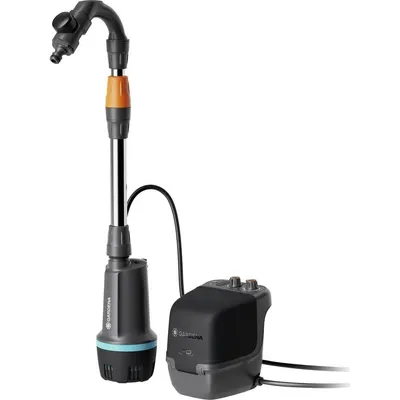 Pompa cu acumulator pentru apă de ploaie Gardena - ComfortAutomatic 18V P4A, 2400 l/h, fără baterie și încărcător