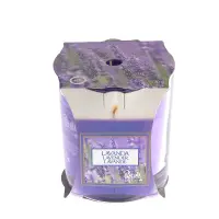 Lumanare in pahar cu Lavanda