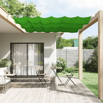 vidaXL Copertină verticală, verde deschis, 60x270 cm, țesătură Oxford