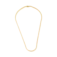 Colier tennis din aur galben cu diamante de 2.9ct