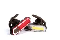 Far fata si stop spate 7 LED, reincarcabile USB, 5 moduri