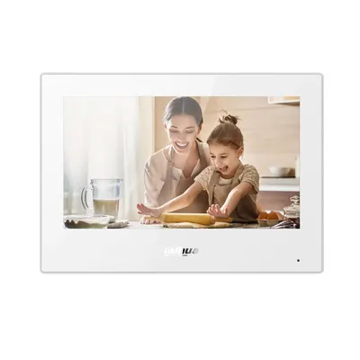 Videointerfon de interior IP Dahua VTH5321GW-W, 7 inch, aparent, touch screen, slot card