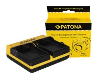 Patona incarcator dual EN-EL15, 2 sloturi, LCD, USB - Default Title