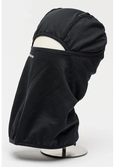 Balaclava cu imprimeu logo pentru ski - Negru