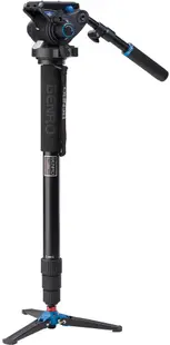 Monopied video Benro - A48TD Seria 4 AL + S6, negru
