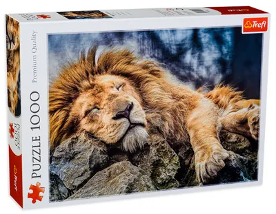 Puzzle Trefl din 1000 de piese - Leu adormit