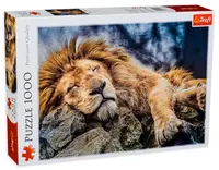 Puzzle Trefl din 1000 de piese - Leu adormit
