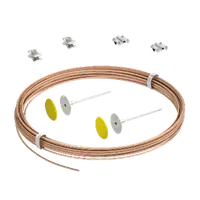 Addition set with CU cable and earthing fixed point | Type FUER1