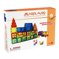 Set de constructie magnetic 3d - 158 piese