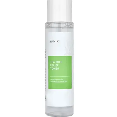 Toner de fata Tea Tree Relief pentru femei, 200 ml, iUNIK