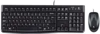 Set mouse si tastatura Logitech - MK120, negru