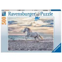 Puzzle Cal pe Plaja, 500 Piese