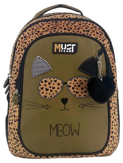 Ghiozdan școlar Must Meow - 3 compartimente