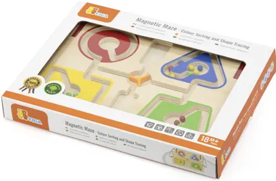 Joc de sortare pentru copii Viga Toys - Labirint magnetic