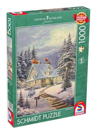 Puzzle Schmidt din 1000 de piese - Ajunul Crăciunului
