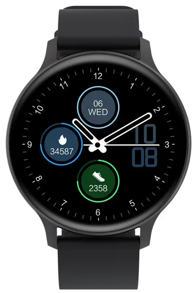 Smartwatch Canyon - Badian SW-68, 45 mm, 1.28'', negru
