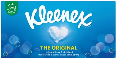 Cutie cu șervețele uscate Kleenex - Original, 72 buc