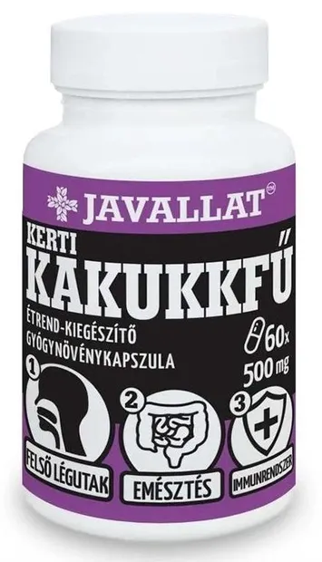 Cimbru de grădină, 500 mg, 60 capsule, Javallat