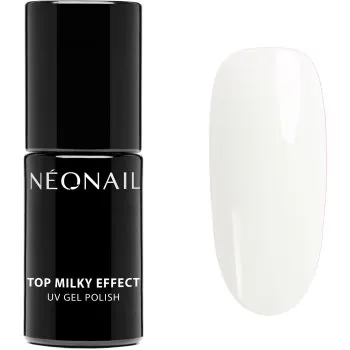 NEONAIL Top Milky Effect lac gel de unghii pentru acoperirea superioară