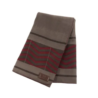 Kentucky Heavy Fleece Paardendeken Square Fish -bone Rood
