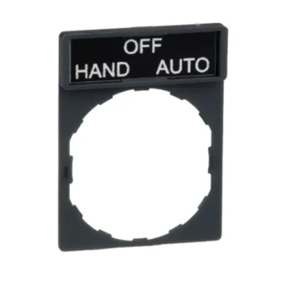 Suport Legenda 30 X 40 Mm cu Legenda 8 X 27 Mm cu Marcaj Hand-Off-Auto