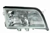 Far stanga (H1 H3, pneumatic, fundal argintiu) MERCEDES Clasa C T-MODEL (S202), C (W202)