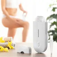 Aparat de Ras Reîncărcabil, VISION TRADING, InnovaGoods, alb și mov