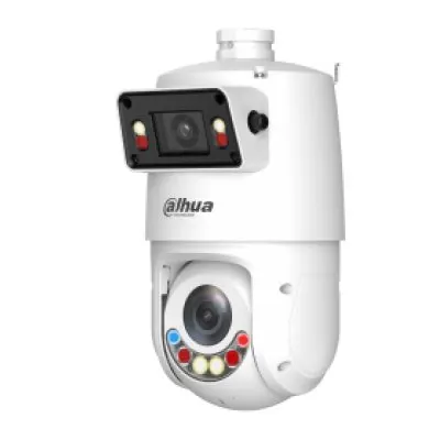 Camera IP panoramica Dahua SDT4E425-4F-GB-A-PV1-0280-S2, 4MP+4MP, Smart Dual Illuminat, lentila 2.8 si 5-125 mm, IR 100m, Auto tracking, PoE, IP66