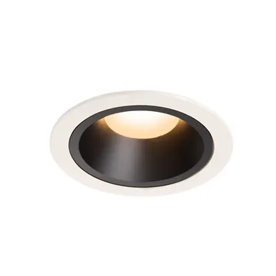 Spot incastrat, NUMINOS L Ceiling lights, white Indoor LED recessed ceiling light white/black 2700K 20°