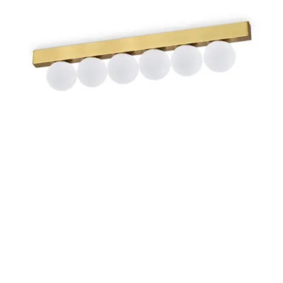 Lampa cu montaj pe tavan Ping pong pl6 Auriu